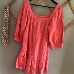 LOFT Pink Blouse Elegant Top